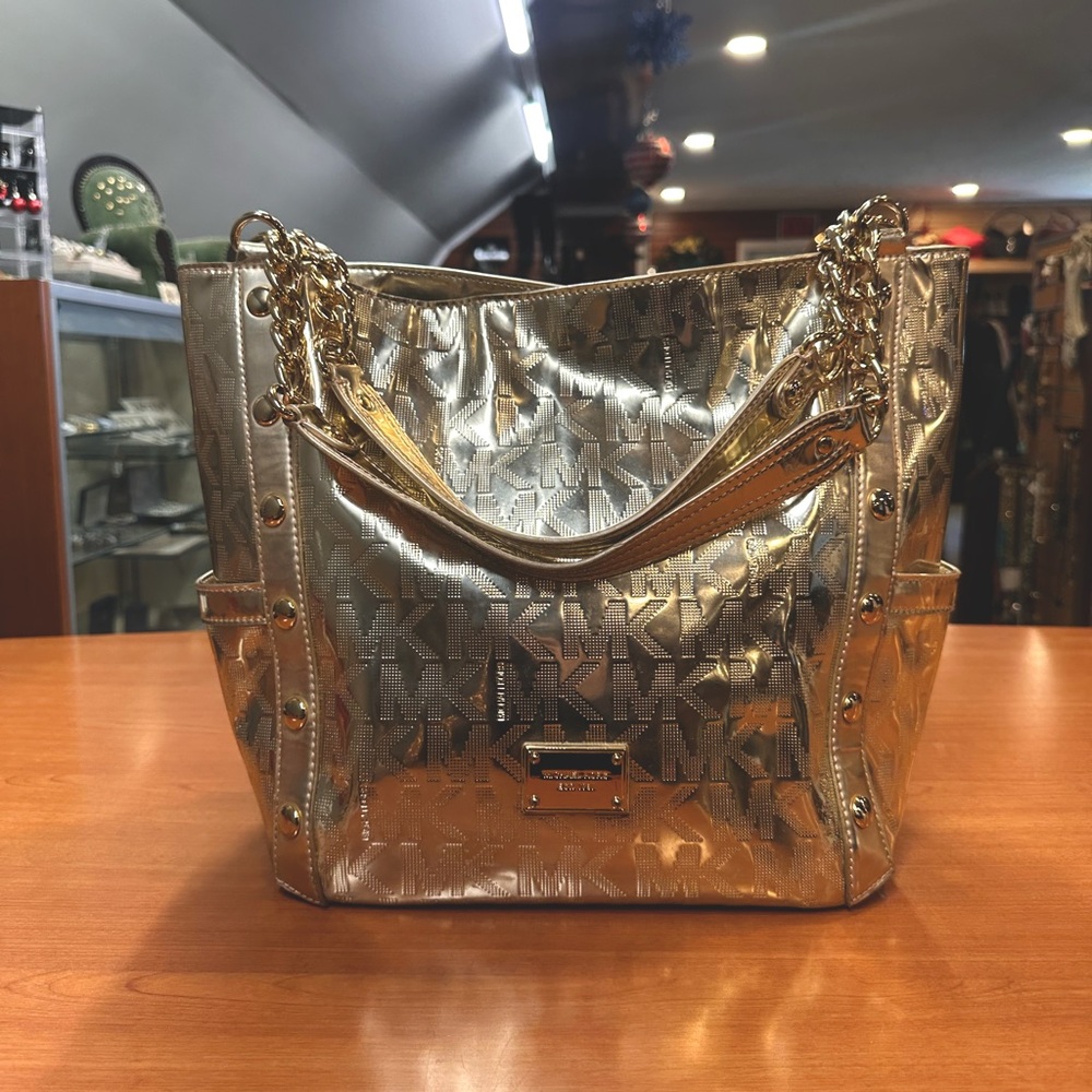 Michael Kors Gold Purse